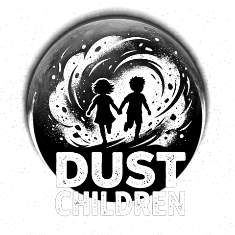Dust Children — logo of the sci-fi universe by Alexander Martini